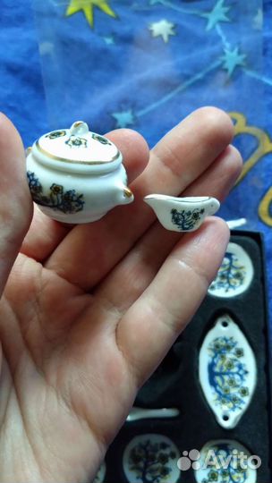 Миниатюрная кукольная посуда