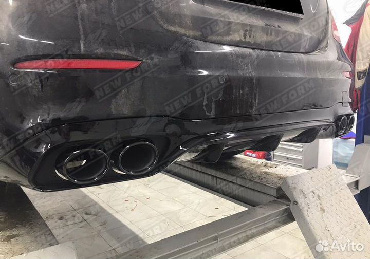 Диффузор насадки 53 AMG Mercedes E213