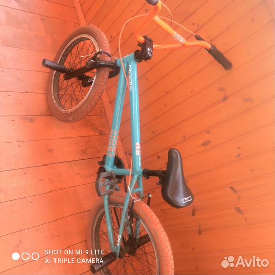 Велосипед BMX Tech Team goof бирюзово оранжевый