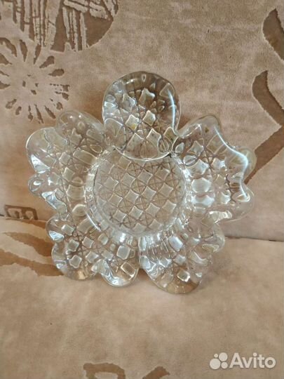 Хрустальная пепельница