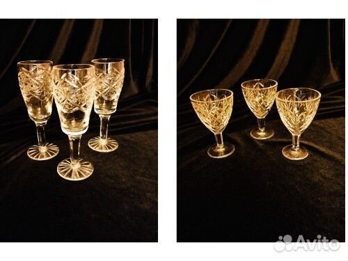Рюмки, стопки хрусталь СССР