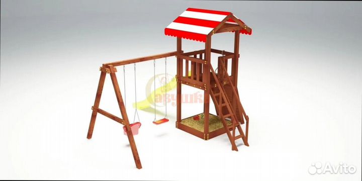 Детский игровой комплекс Савушка в рассрочку