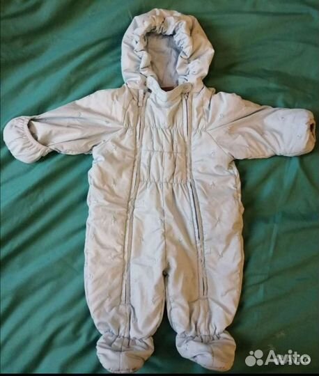 Комбинезон осенний+Шапки на мальчиками