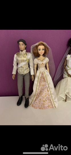 Свадебные Рапунцель и Флин,Мулан