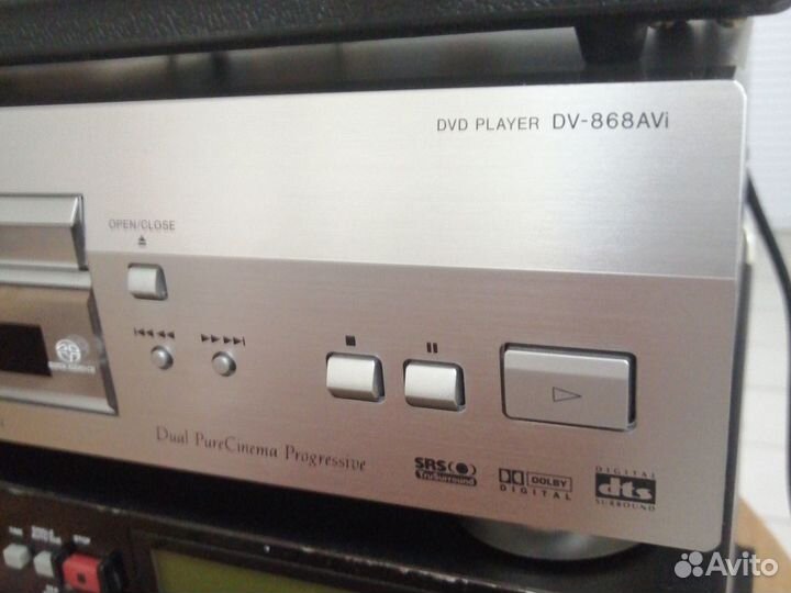 Pioneer cd dvd sacd MP3 player dv 868 avi