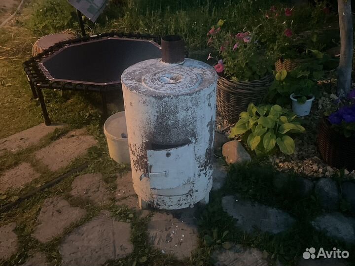 Печь буржуйка бу