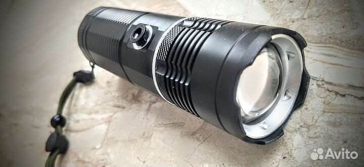 Ручной фонарь сверх яркий лазер GT-50 боковой свет