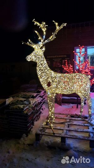 Новогодние световые фигуры