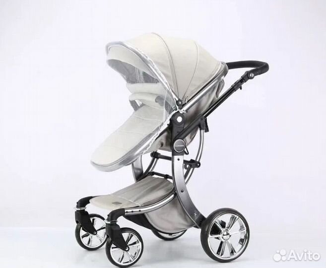 Коляска 2 в 1 luxmom 608