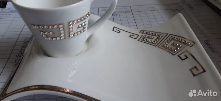 Чашка с блюдцем