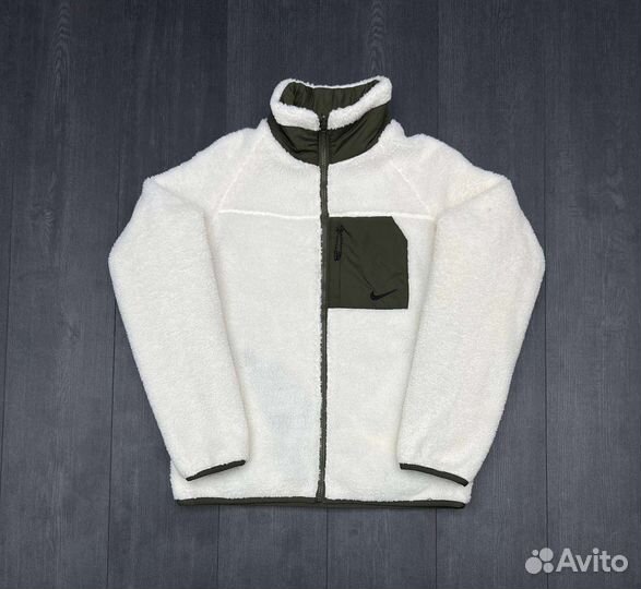 Куртка nike барашка двухсторонняя
