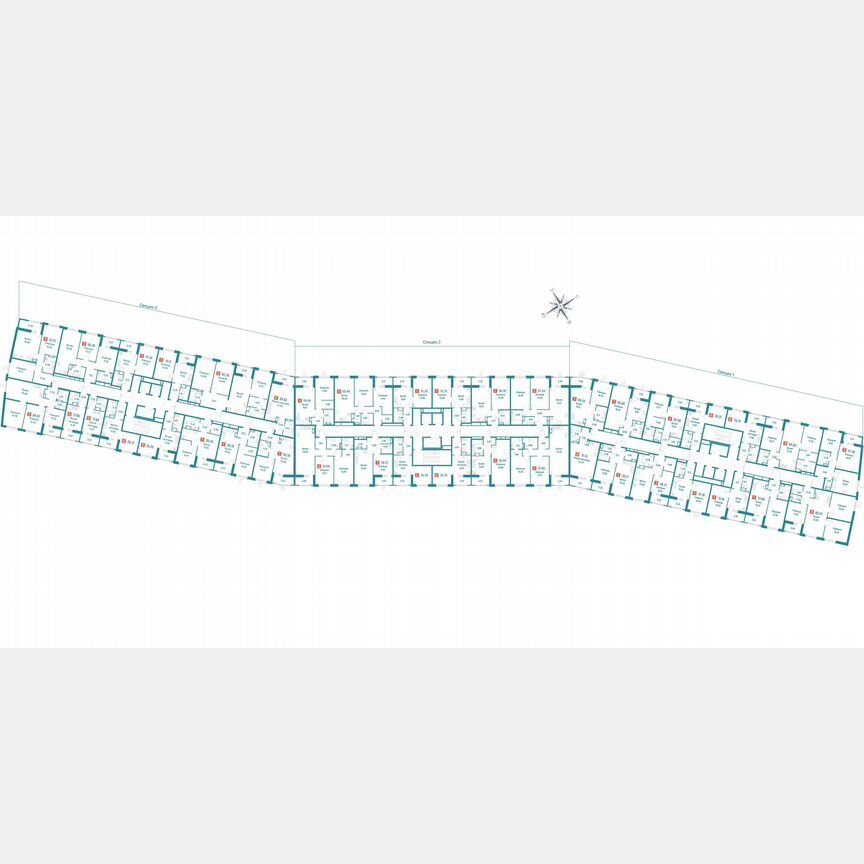 3-к. квартира, 69,6 м², 6/18 эт.