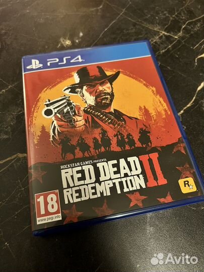 Red dead redemption 2 ps4 диск