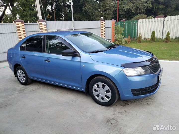 Skoda Rapid 1.6 МТ, 2015, 246 000 км