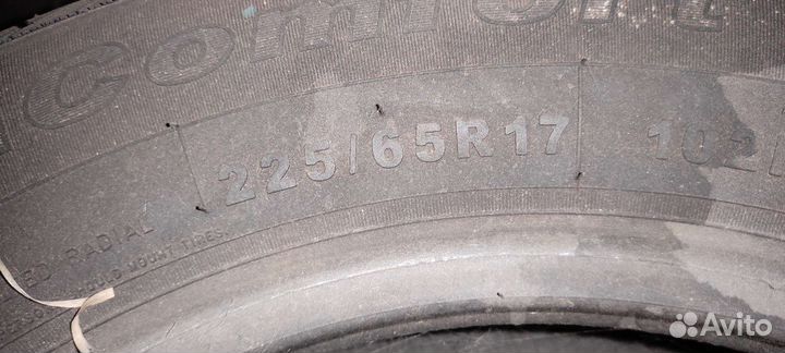 Continental ComfortContact - 1 225/65 R17 31P