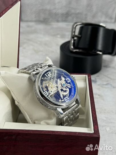 Часы мужские механические скелетоны