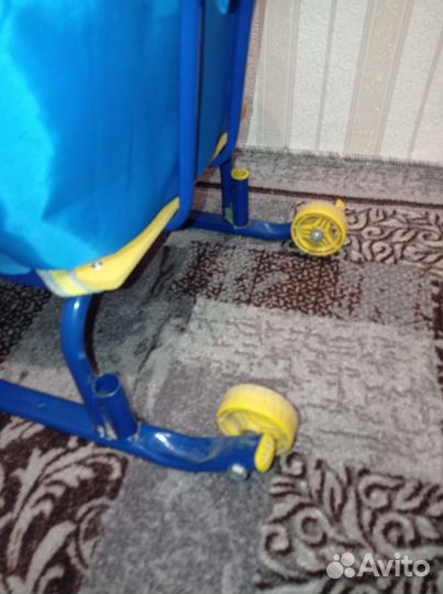 Детские санки коляска бу