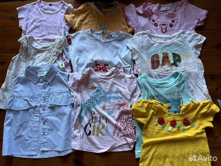 Пакет вещей на девочку 86-98 см