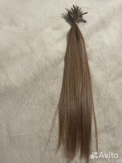 Волосы для наращивания 50 см русый