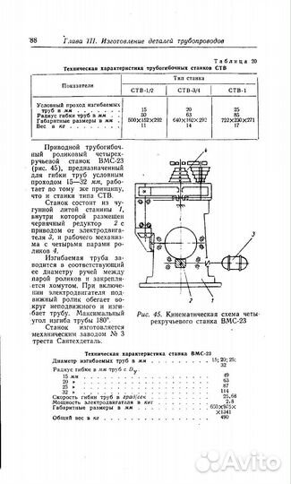 Трубогибочный станок вмс-23