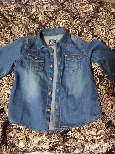 Джинсовая рубашка