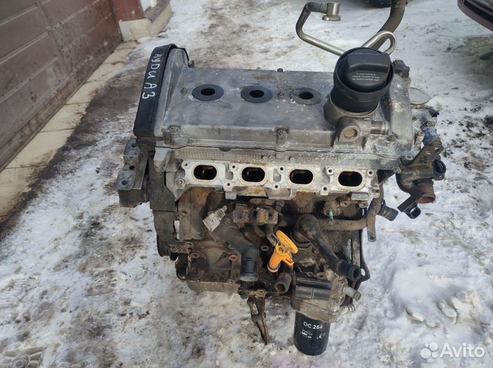 Двигатель APG 1.8 125лс audi a3 golf 4 octavia