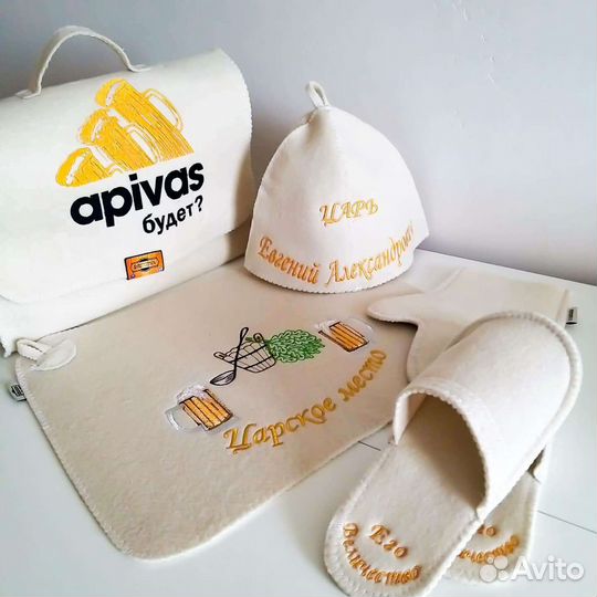 Вышивка машинная, именная вышивка на халатах