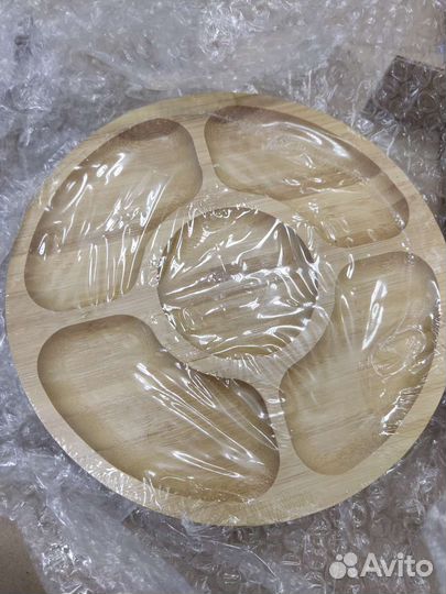 Менажница новая, бамбук