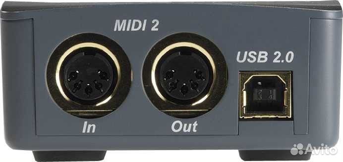 Midi интерфейс E-MU xmidi 2X2 USB компактный