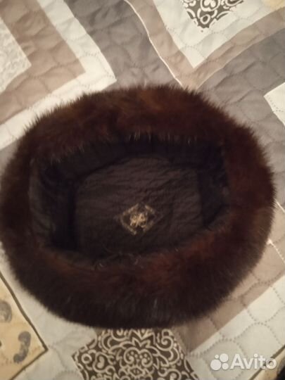 Шапка ушанка норка