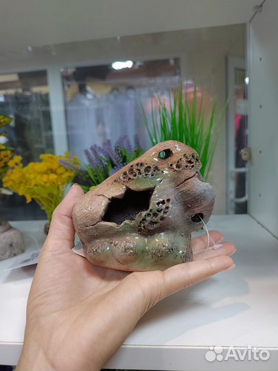 Амфора - декор для аквариума