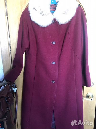 Пальто зимнее женское 48 50