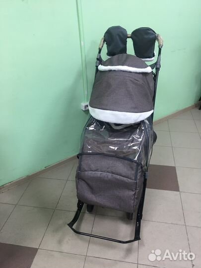 Коляска санки