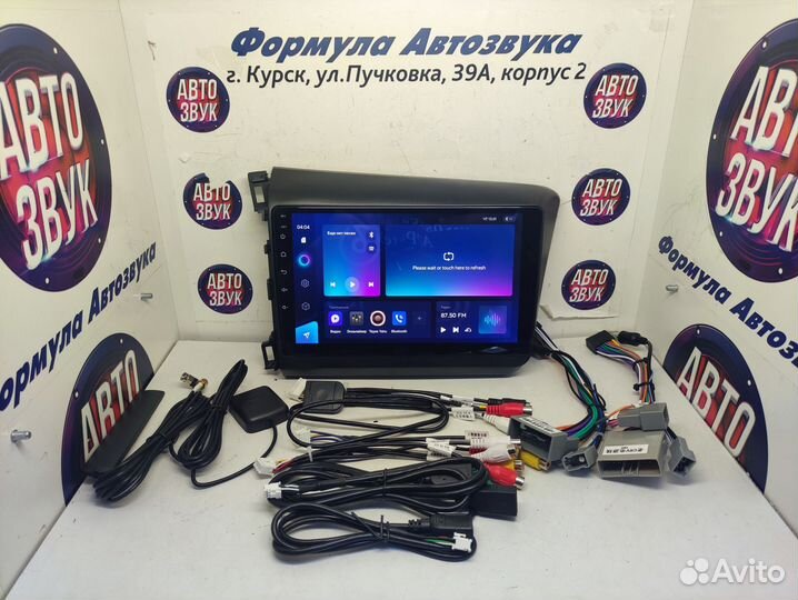 Civic 11-15 магнитола android Teyes CC3 6/128