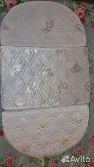 Матрас детский круглый и овальный и кровать