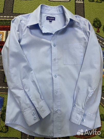 Рубашка школьная для мальчика р.122