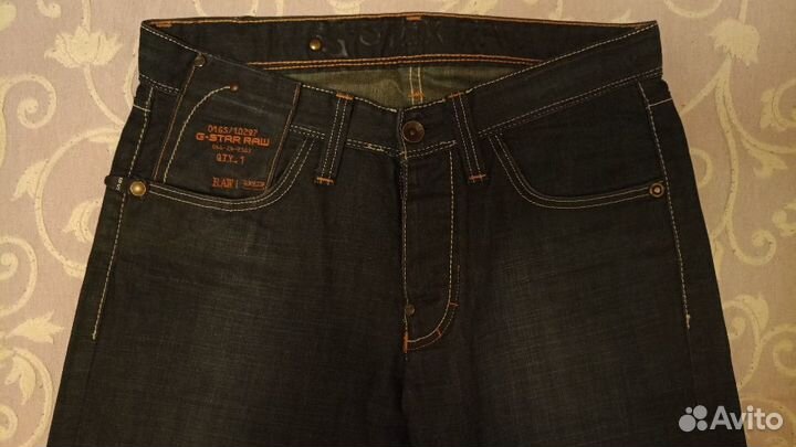 Джинсы оригинал прямые G-Star Raw (W33/L32-34)
