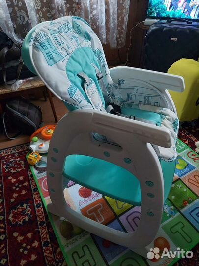 Стул для кормления 2в1 Babyton City Green