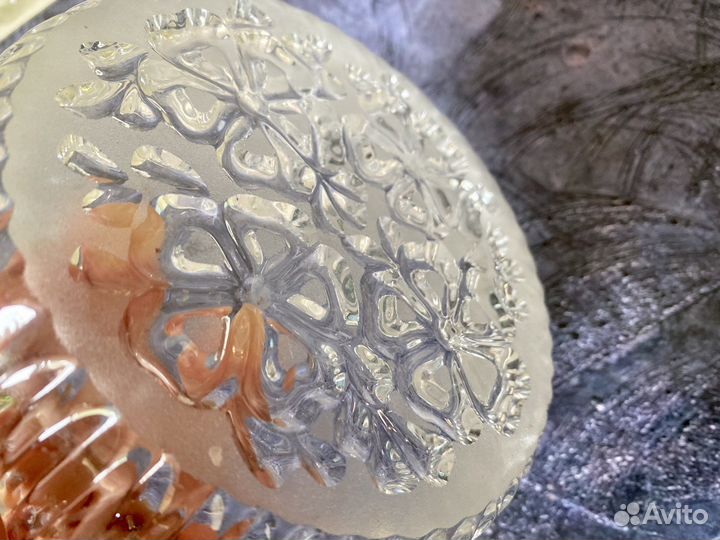 Хрустальные вазы менажницы конфетницы СССР