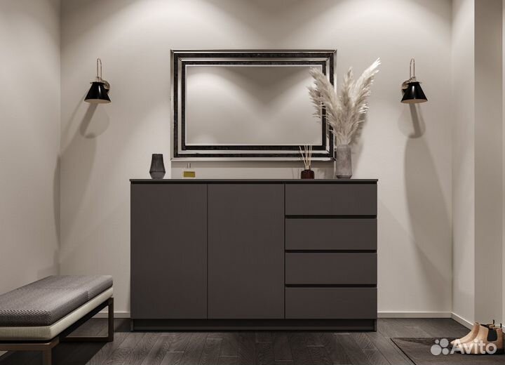 Мс Мори Комод мк 1600.1 (мп) Графит