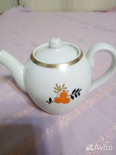 Чайник заварочный СССР Дулево