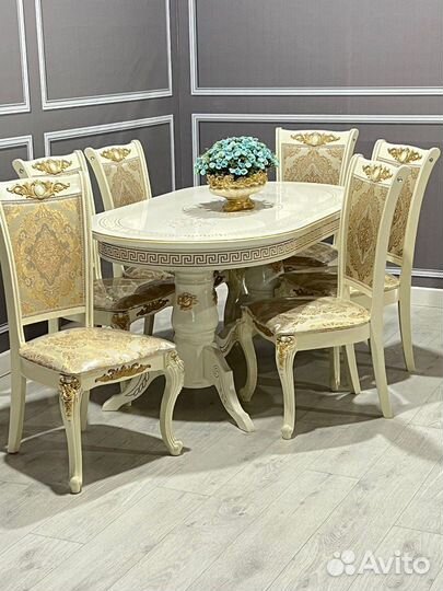 Столы и стулья новые/обеденная группа стол стулья