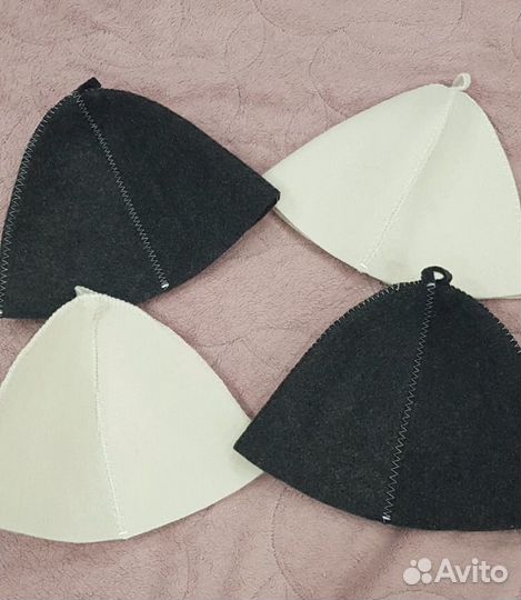 Набор шапок для бани и сауны