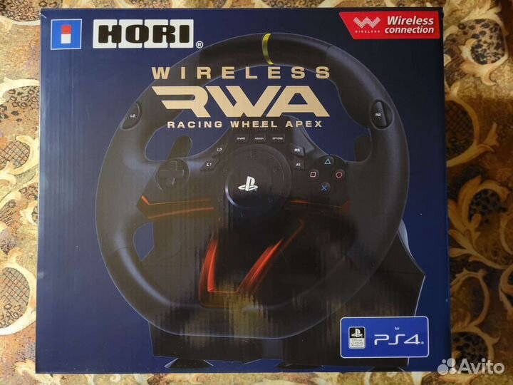 Руль Hori Wireless Racing Wheel Apex (PS4-142E)