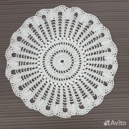 Салфетки вязанные крючком