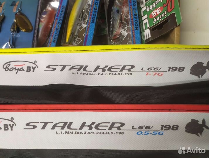 Спиннинг Boya Stalker 1-7г