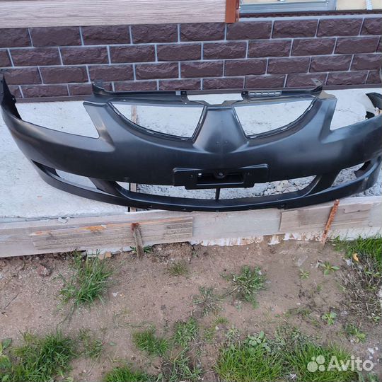 Бампер передний mitsubishi lancer 9