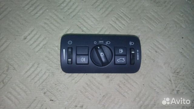 Блок кнопок переключатель света фар Volvo S60