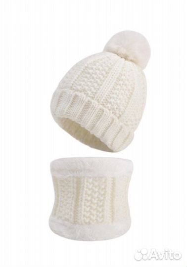 Шапка и снуд (детский комплект)