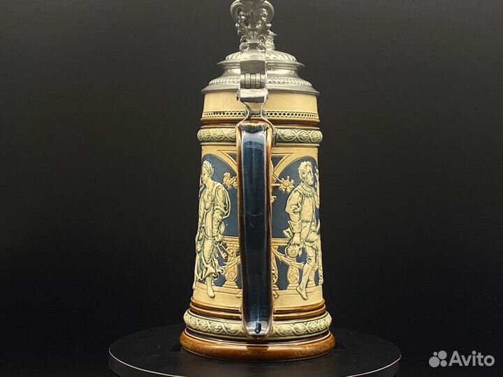 Пивная кружка германия Mettlach 1893 год